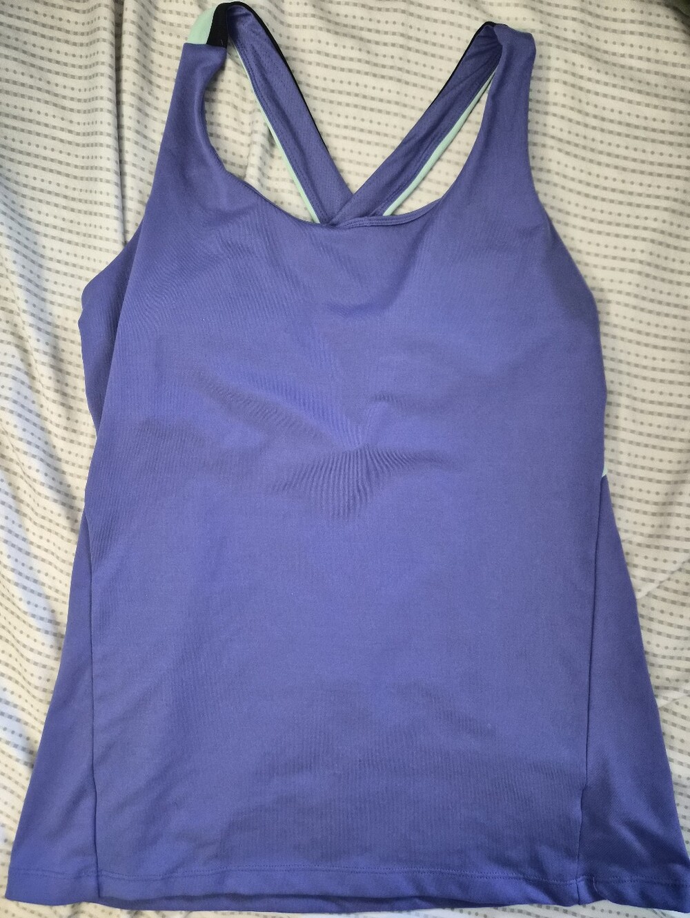 Gap Purple Crisscross Back Athletic Tank